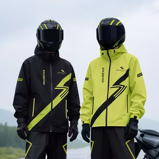 Waterproof Motorcycle Raincoat Suit Rain Jacket an