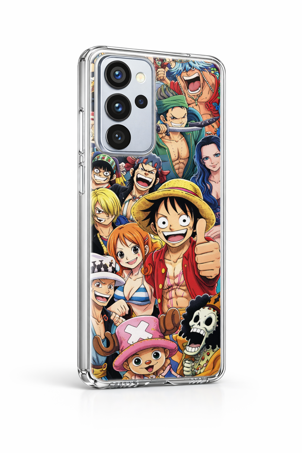 Hand stitched, orange leather long wallet.