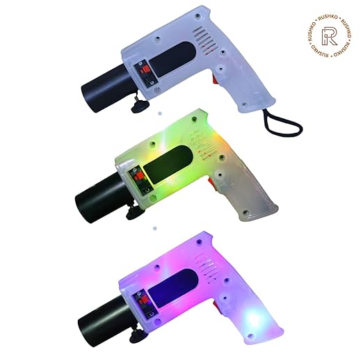 RUSHKO Handheld Cold Fire Pyro Gun with 4 Function