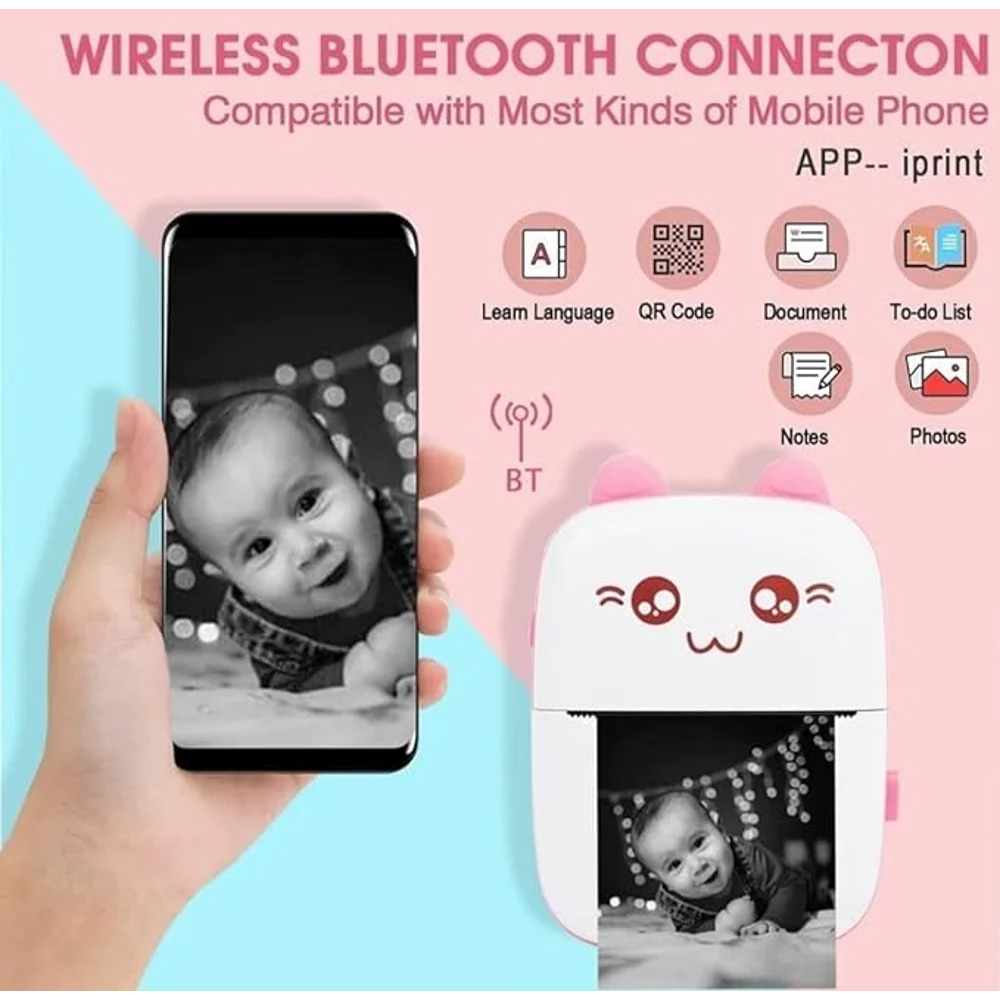 Bluetooth Wireless Thermal Printer