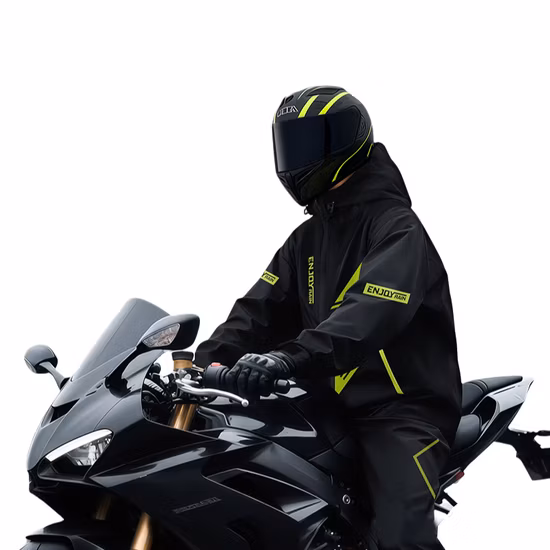 Waterproof Motorcycle Raincoat Suit Rain Jacket an
