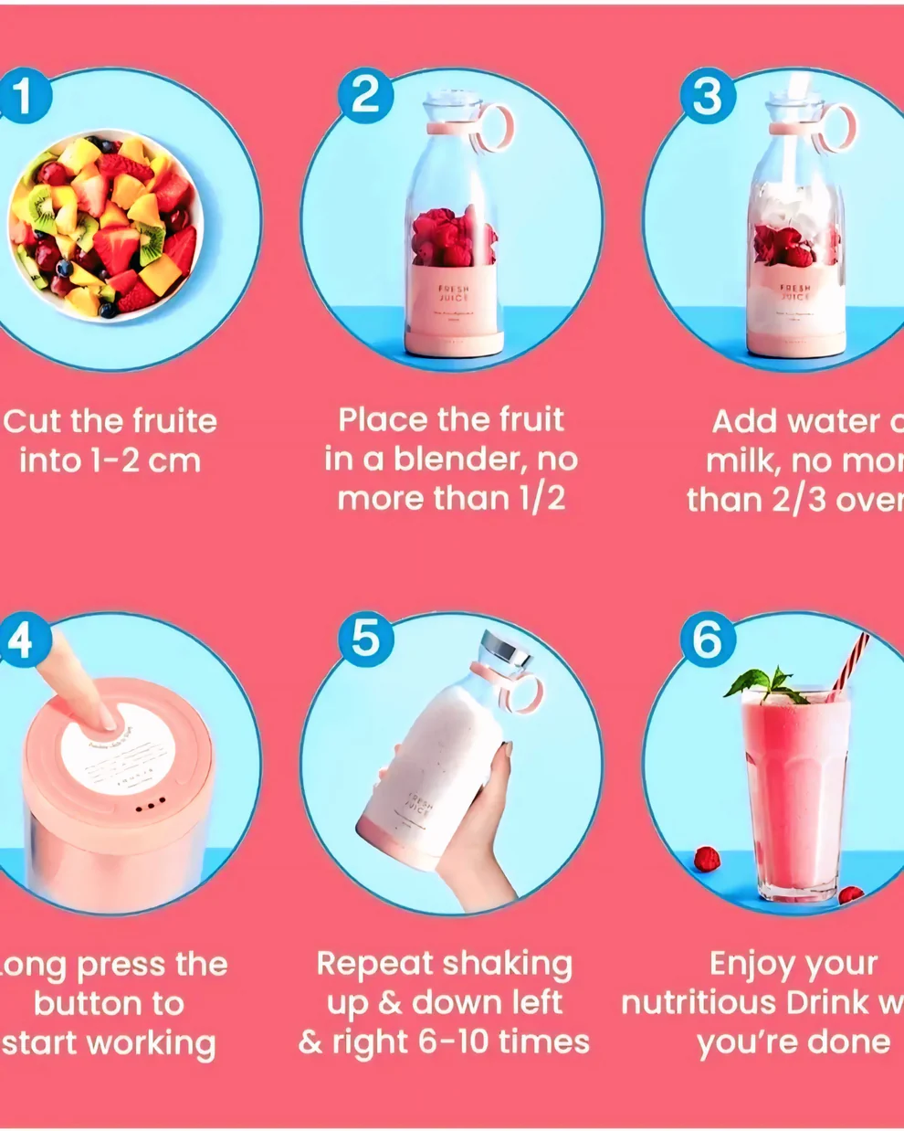 Mini Portable Juicer