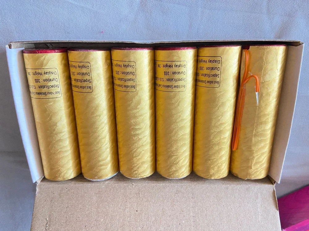 Chinese Imported Double Box Cold Pyro