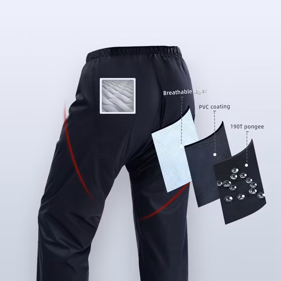Waterproof Motorcycle Raincoat Suit Rain Jacket an