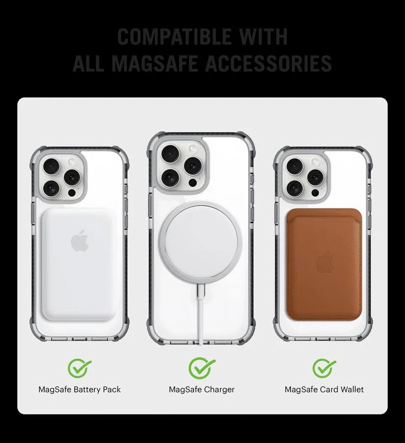 Reflex MagSafe Shield Case Cover For iPhone 15 Pro