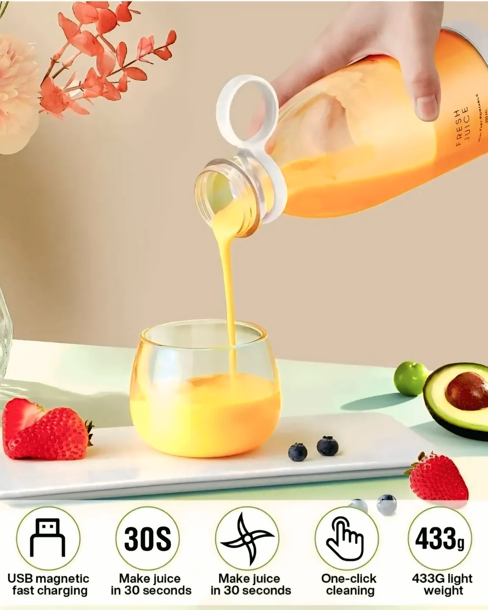 Mini Portable Juicer