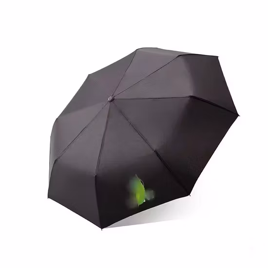 3 Fold Waterproof Umbrella Gift Umbrella with Wood