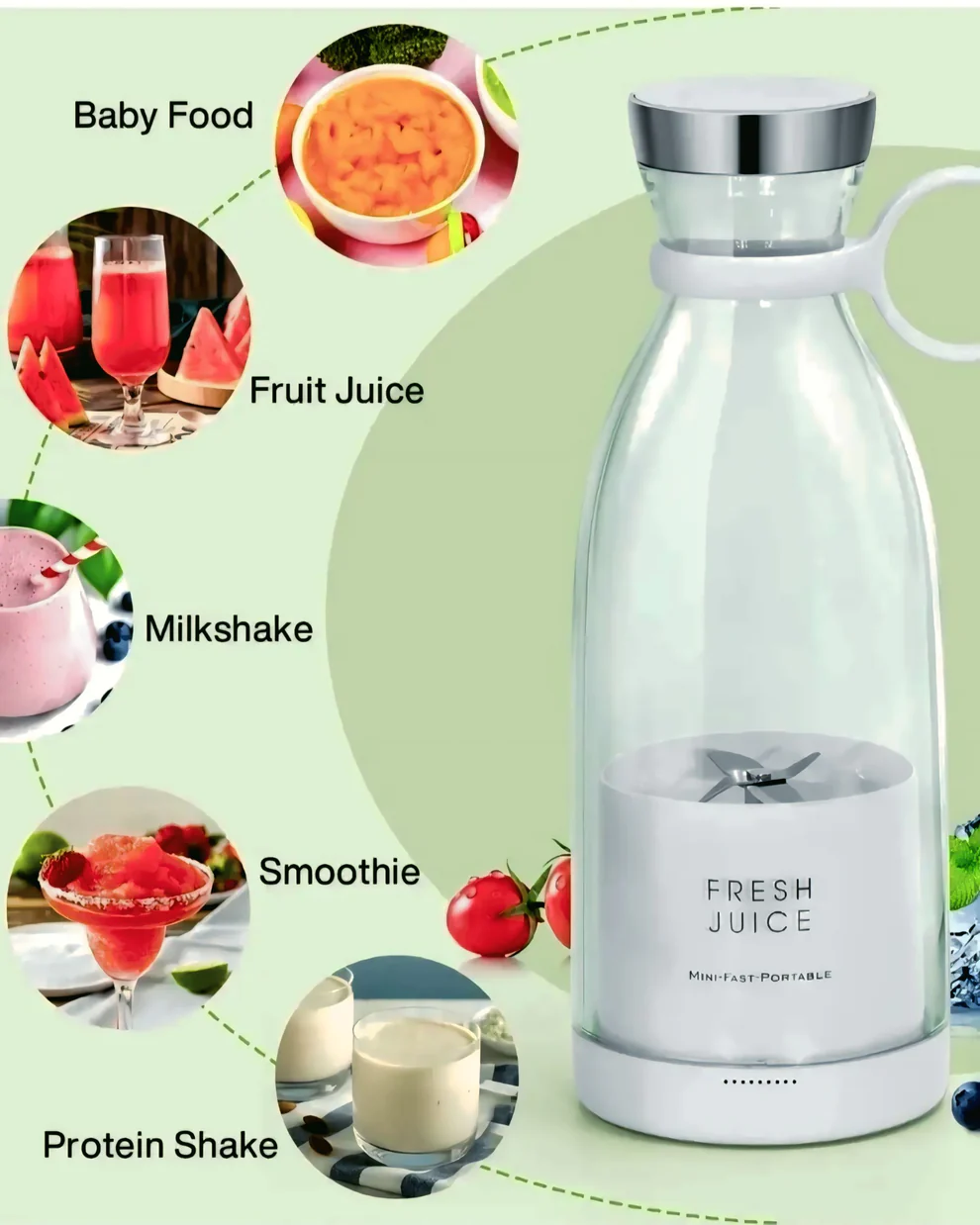 Mini Portable Juicer